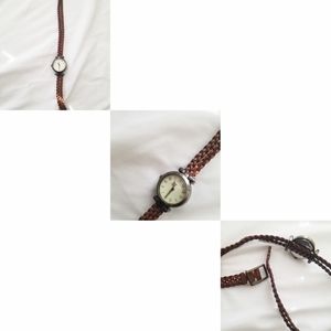Hand made wrap around wrist watch